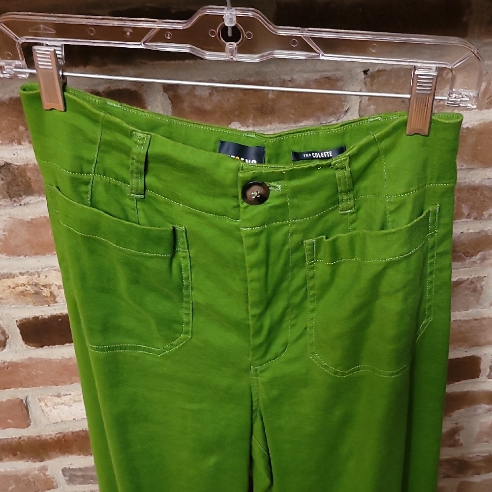 Green Linen Colettes